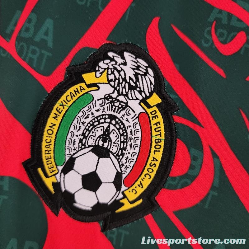 Retro 1997 Mexico Fourth Away Soccer Jersey