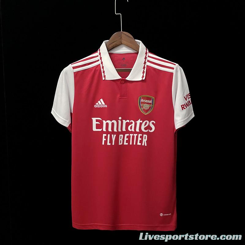 22/23 Arsenal Home Soccer Jersey