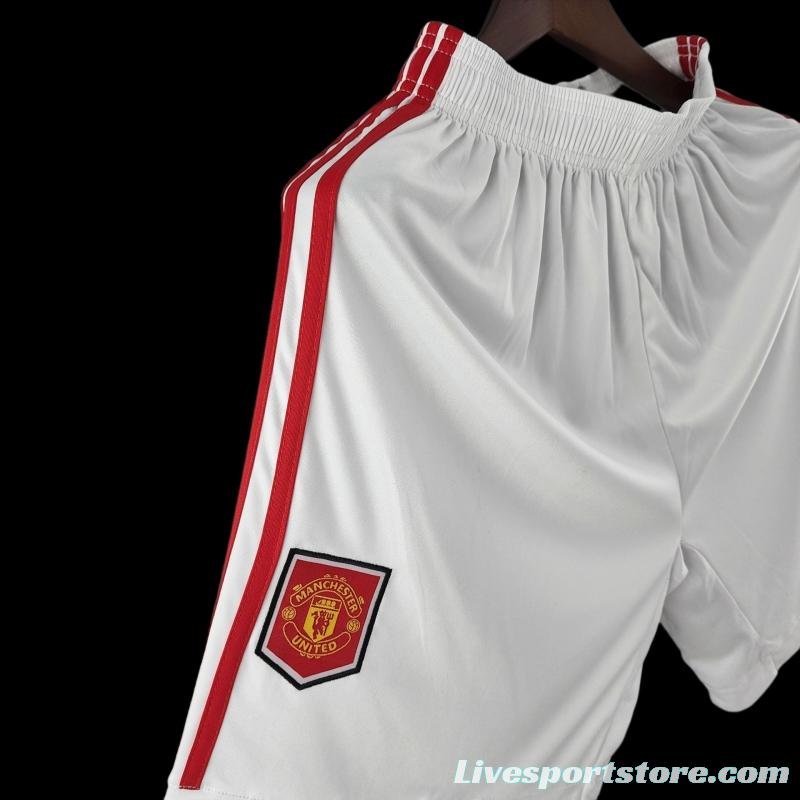 22/23 Manchester United Home Shorts