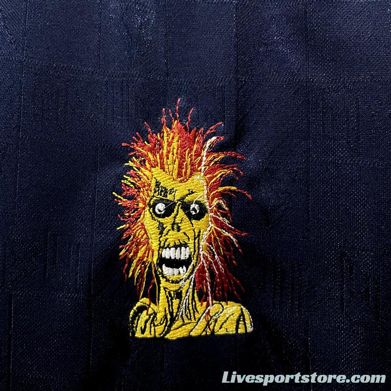 Retro 1999 West Ham Iron Maiden Home Soccer Jersey