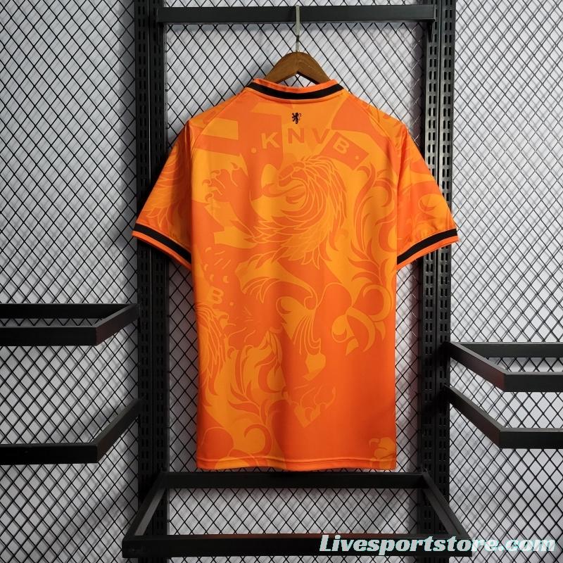 2022 Netherlands Training Orange Jersey