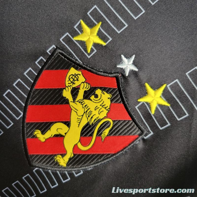 22/23 Recife Third Black Soccer Jersey