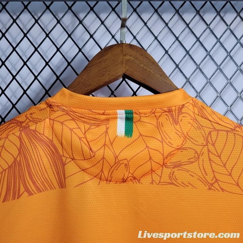 22/23 Ivory Coast Orange Training Jersey