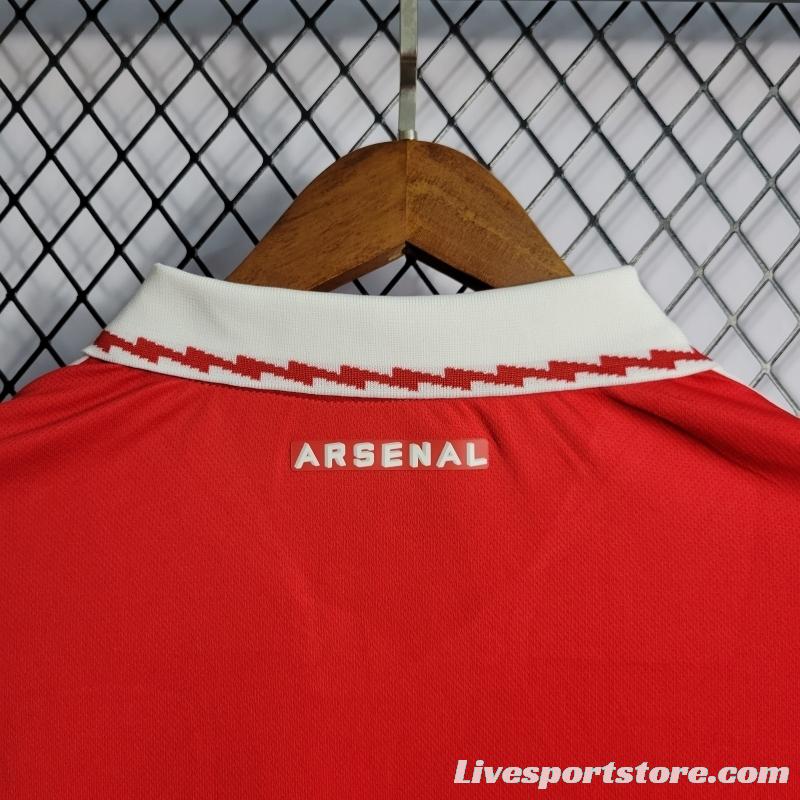 22/23 Arsenal Home Long Sleeve Soccer Jersey