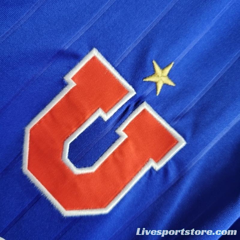 2022 Universidad De Chile Home Soccer Jersey