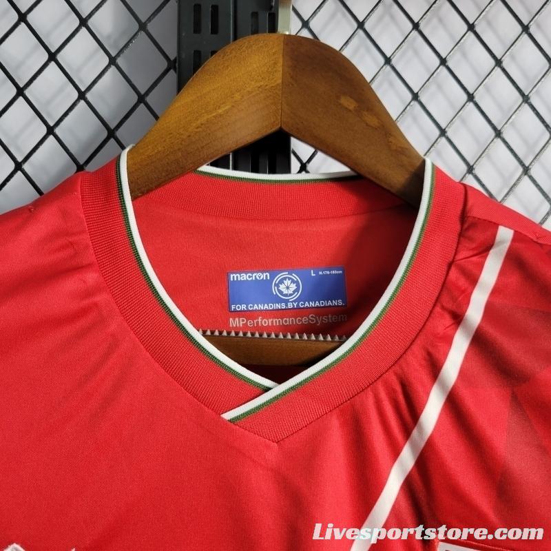 22/23 Canada Cavalry FC Home Soccer Jersey