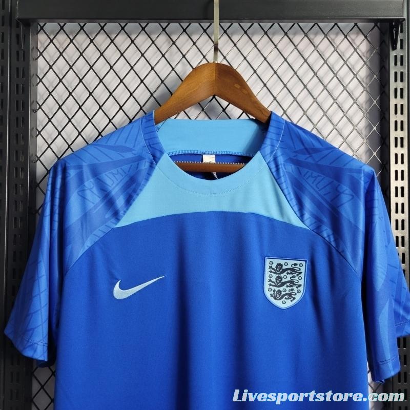 2022 England Blue Training Jersey