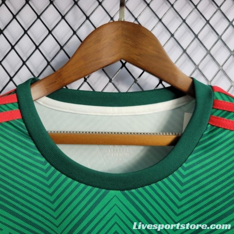 2022 Women's Mexico Home Soccer Jersey