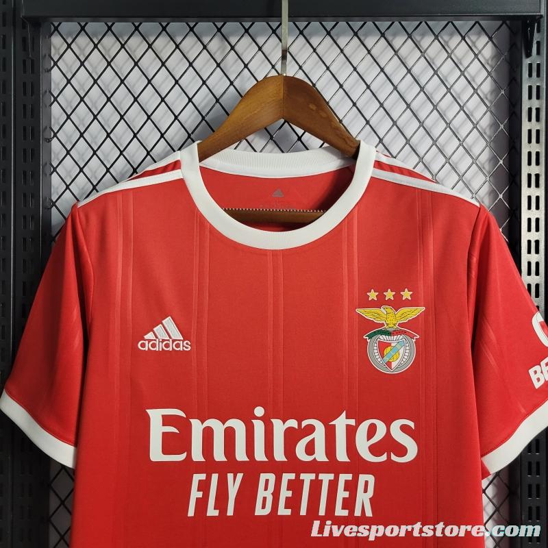 22/23 Benfica Home Soccer Jersey