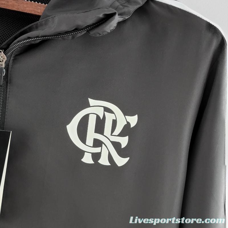 2022 Flamengo Windbreaker Black