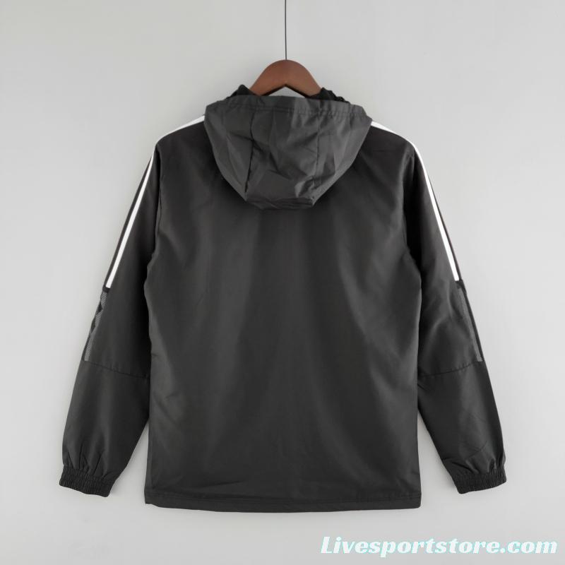 2022 Flamengo Windbreaker Black