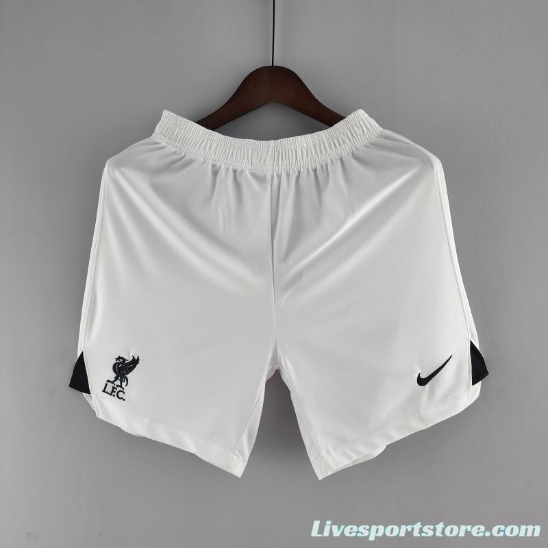 22/23 Liverpool Shorts White