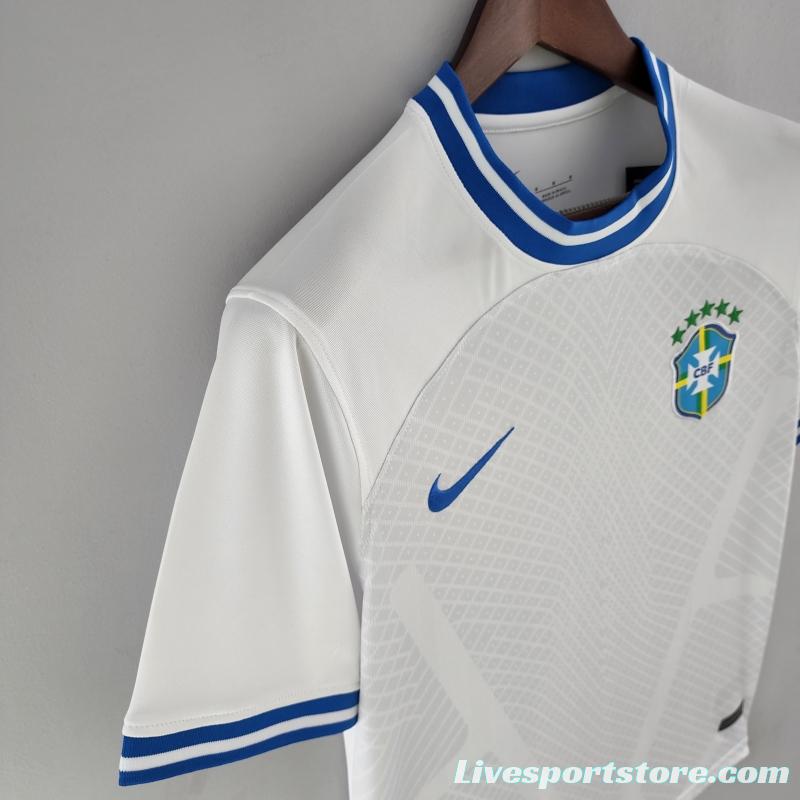 2022 Brazil Concept White Jersey