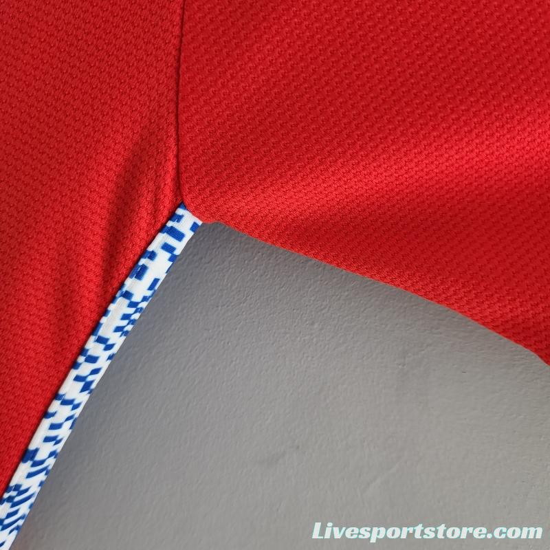 2022 Chile Home Soccer Jersey