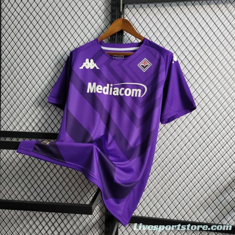 22/23 Fiorentina Home Soccer Jersey