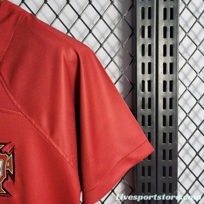 2022 Women's Portugal Home National Team Soccer Jersey