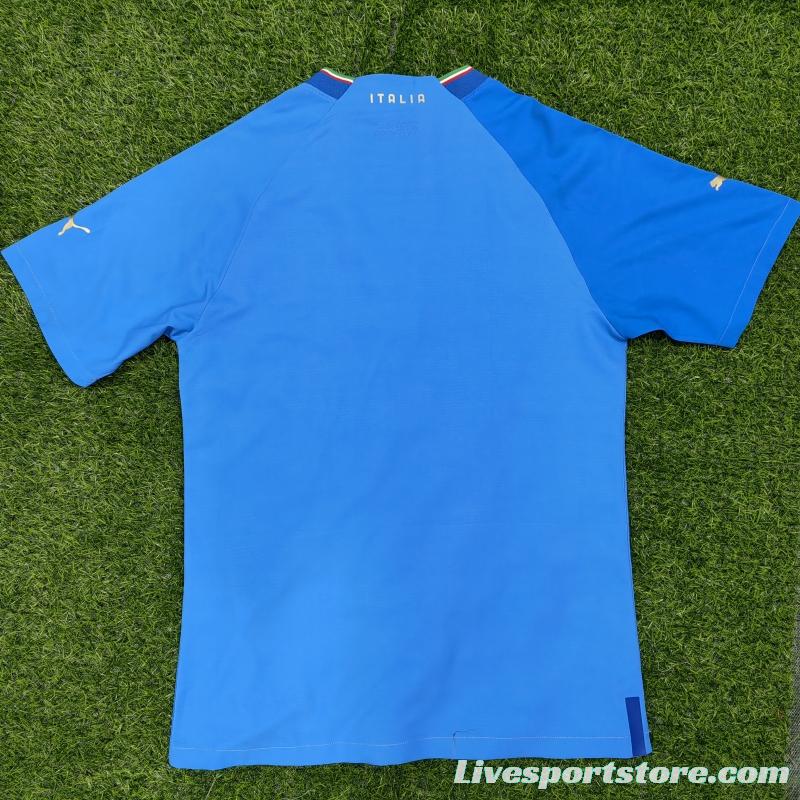 Player Version Italy Home Jersey