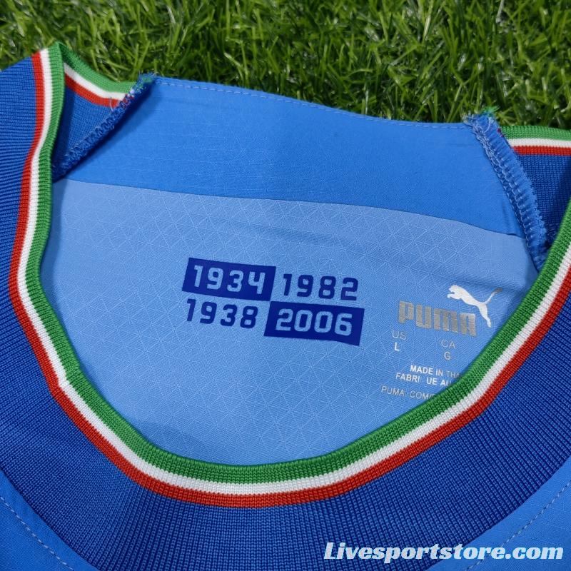 Player Version Italy Home Jersey