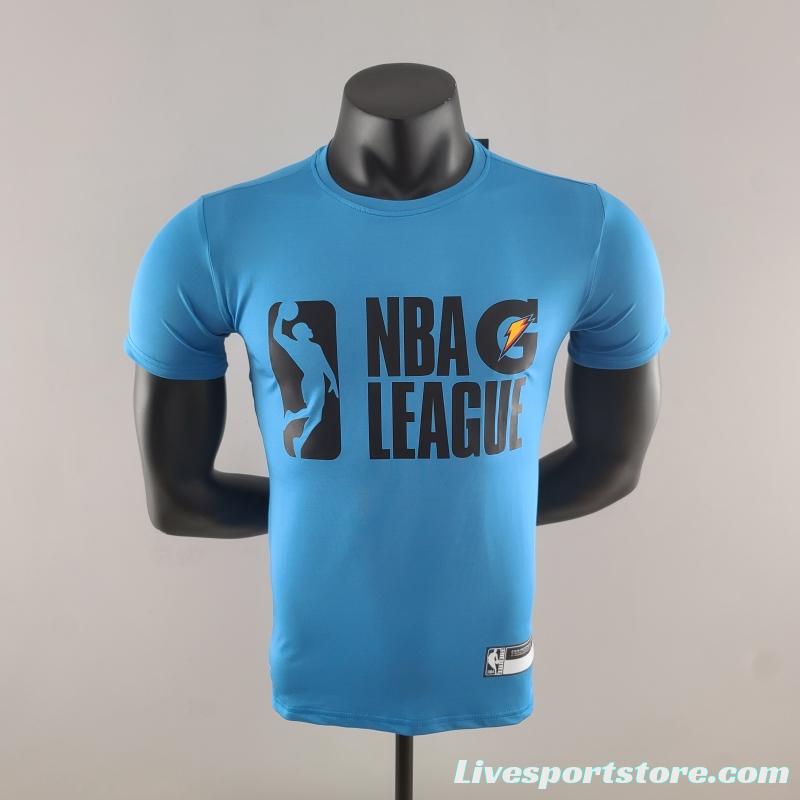 2022 NBA League Blue T-Shirts #K000226