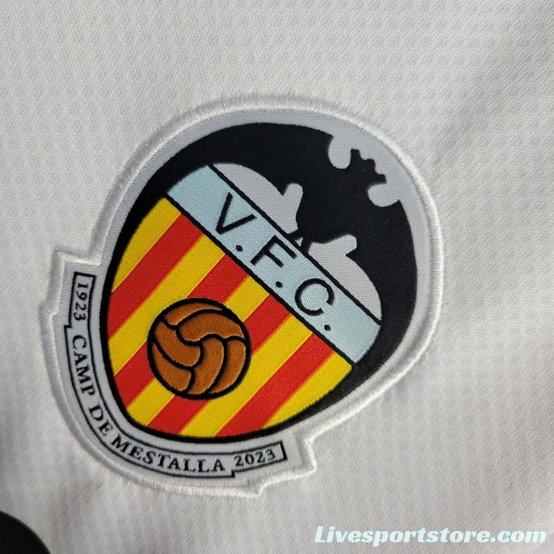 22/23 Valencia Home Soccer Jersey