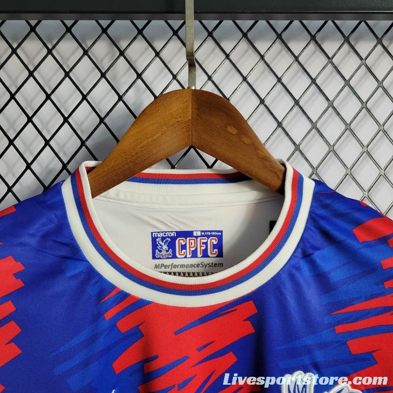 22/23 Crystal Palace Home Soccer Jersey