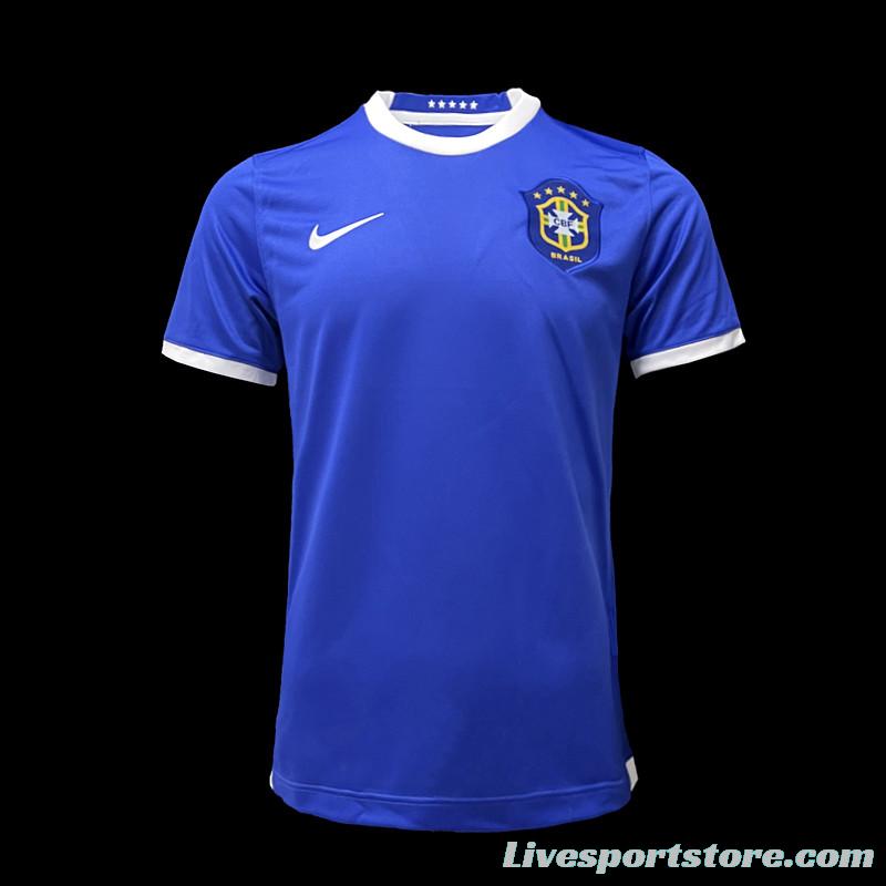 Retro 2006 Brazil Away Soccer Jersey