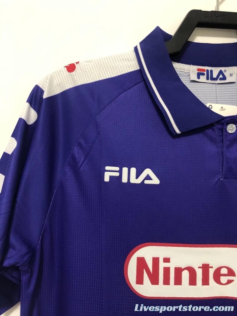 Retro 98/99 Fiorentina Home Soccer Jersey