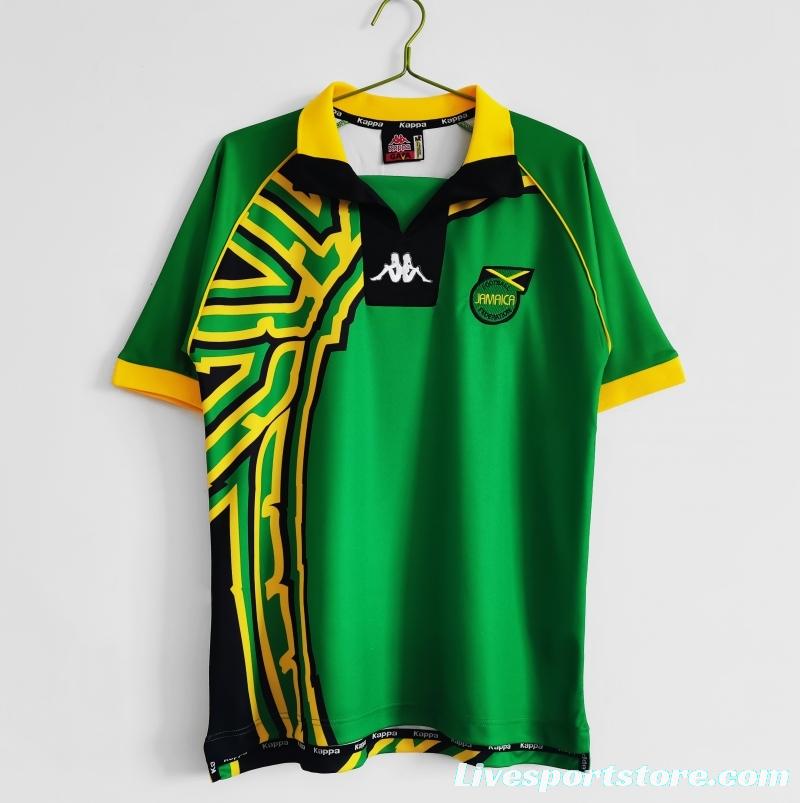 Retro 1998 Jamaica Away Soccer Jersey