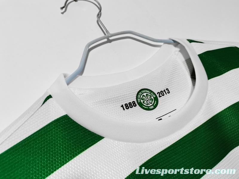 Retro 2012/13 Celtic Home 125th Anniversary Soccer Jersey