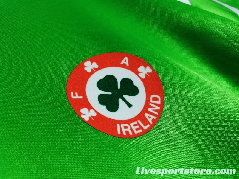 Retro 1988/90 Ireland Home Soccer Jersey