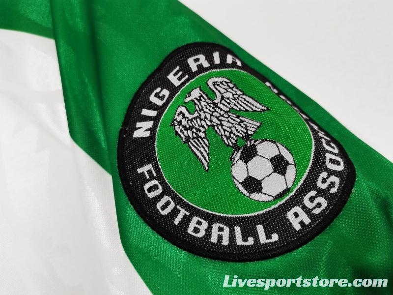 Retro 1996/98 Nigeria Away Soccer Jersey