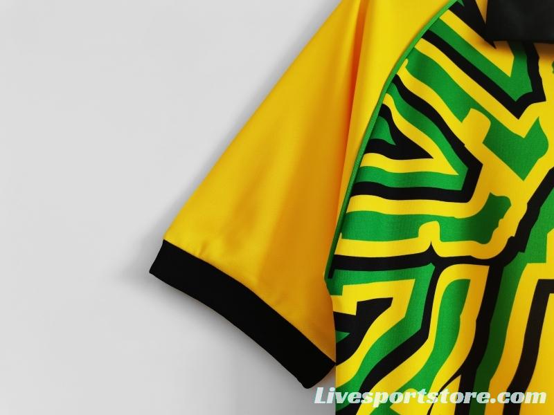 Retro 1998 Jamaica Home Soccer Jersey