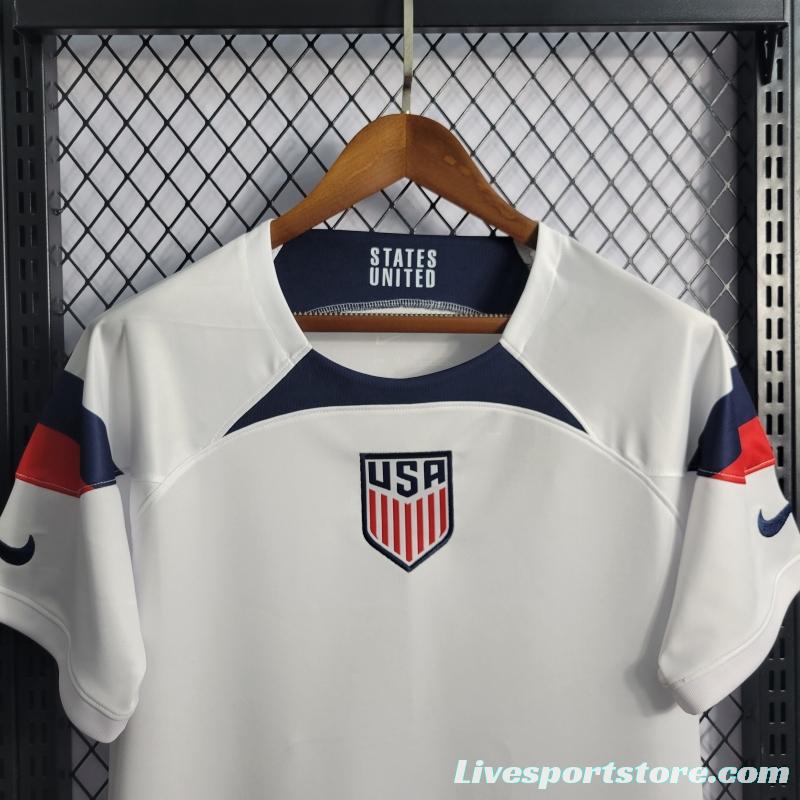 2022 USA Home Soccer Jersey