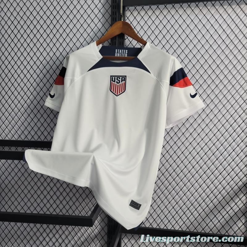 2022 USA Home Soccer Jersey