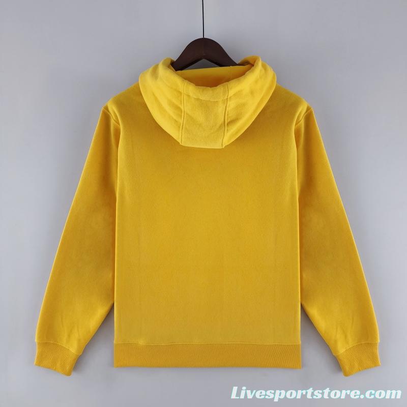 2022 Brazil Hoodie Yellow