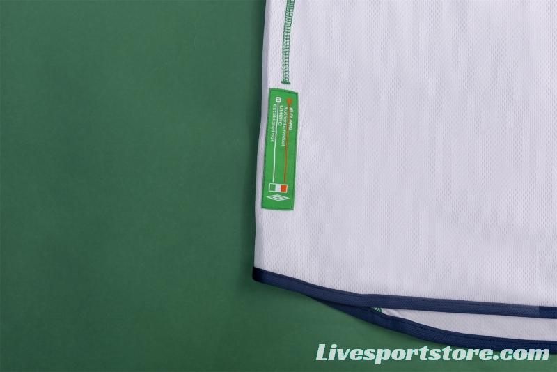 Retro 2002 Ireland Away Soccer Jersey