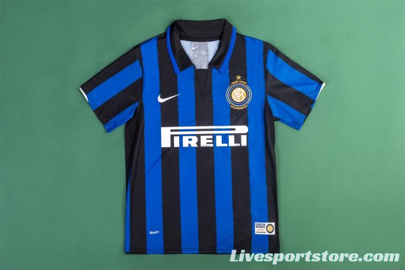 RETRO 07/08 Inter Milan Home Soccer Jersey