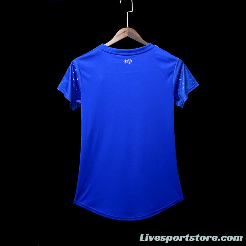 22/23 Cruzeiro Home Woman Soccer Jersey