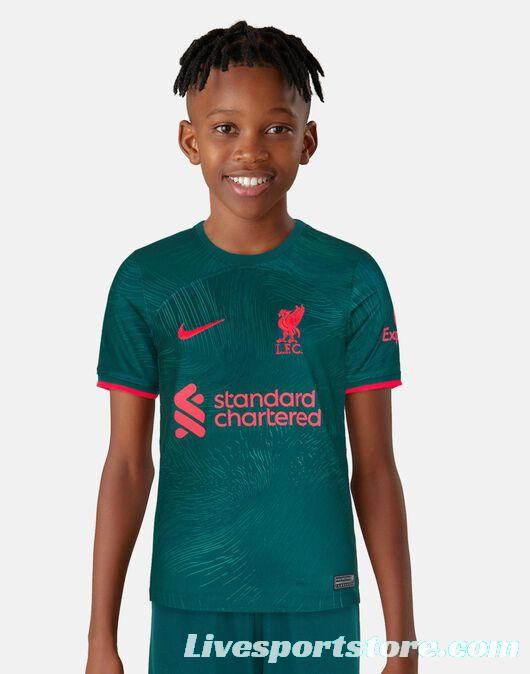 22 23 Kids Liverpool THIRD Soccer Jersey