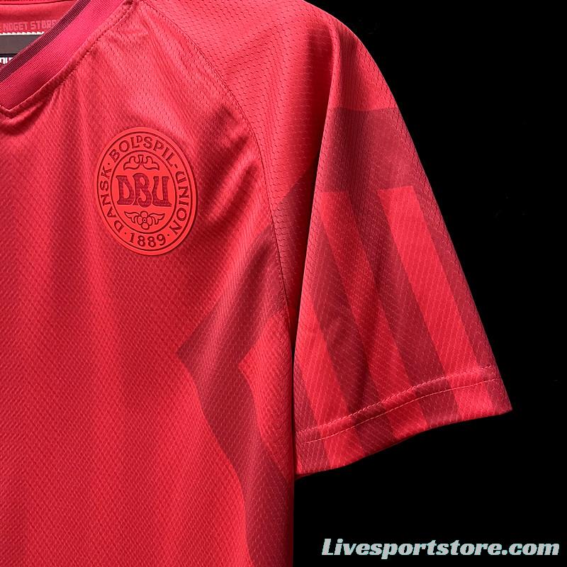 2022 Denmark Home Jersey