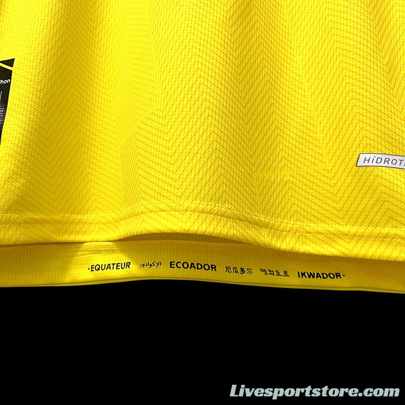 2022 Ecuador Home Jersey