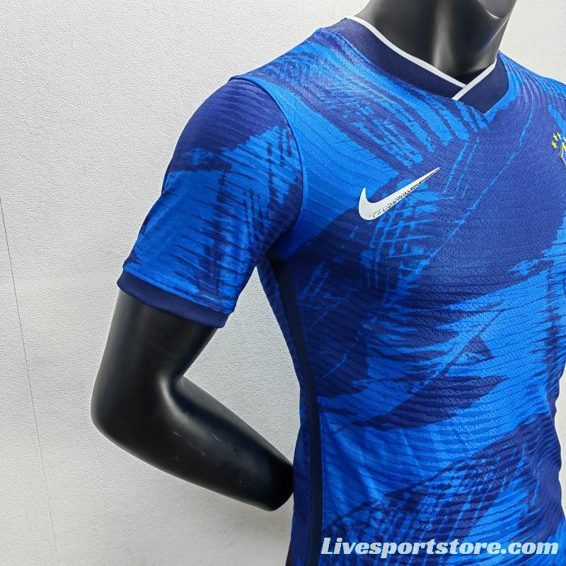 Player Version 2022 Brazil Blue Special Jersey