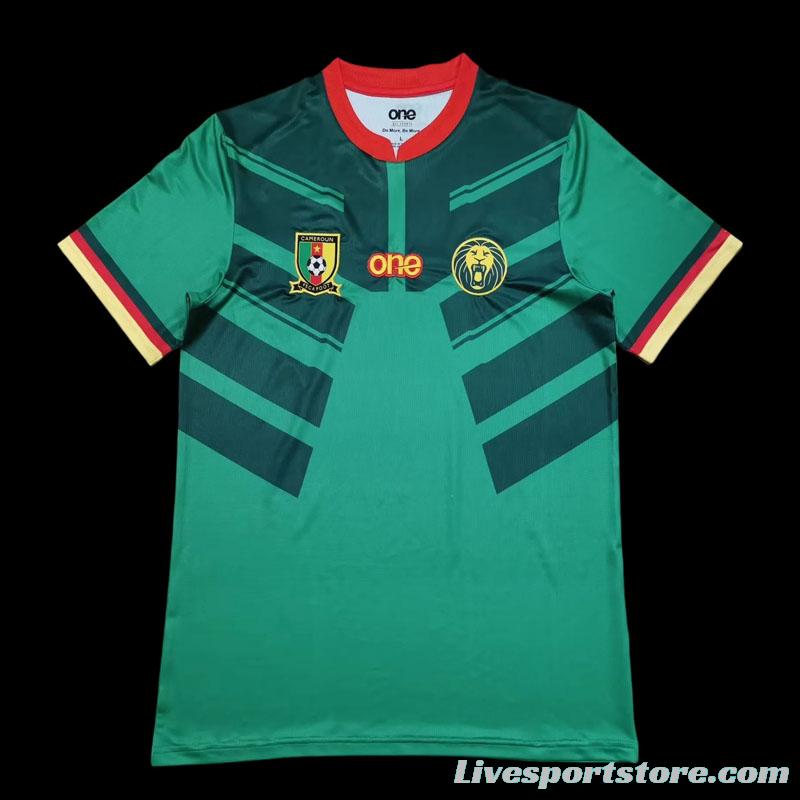 2022 Cameroon Green Jersey