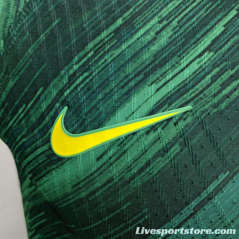 Player Version 2022 Brazil Green Special Jersey