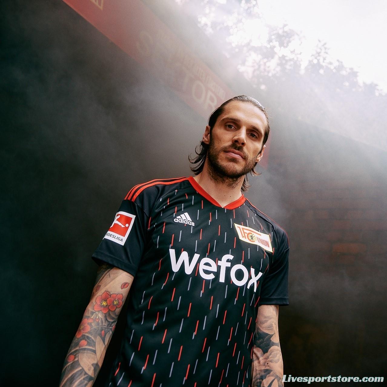 22 23 1. FC Union Berlin THIRD Black Jersey