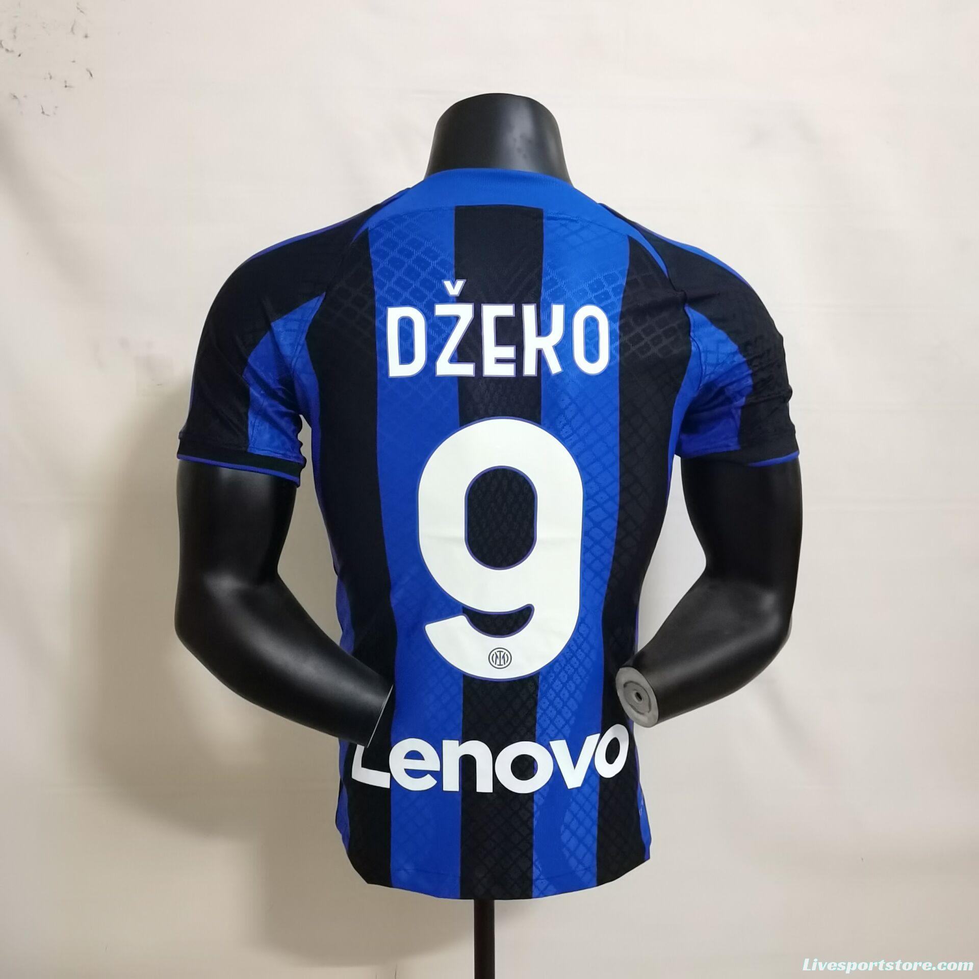 Player Version 22 23 Inter Milan Home Super Cup Jersey