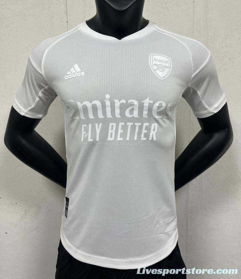 Player Version 23/24 Arsenal All White Jersey