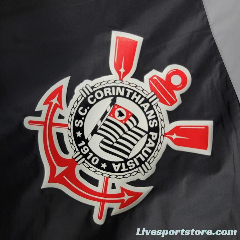 23-24 Corinthians Black Windbreaker