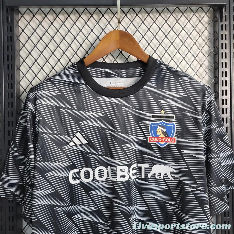 23-24 Colo Colo THIRD Black Soccer Jersey