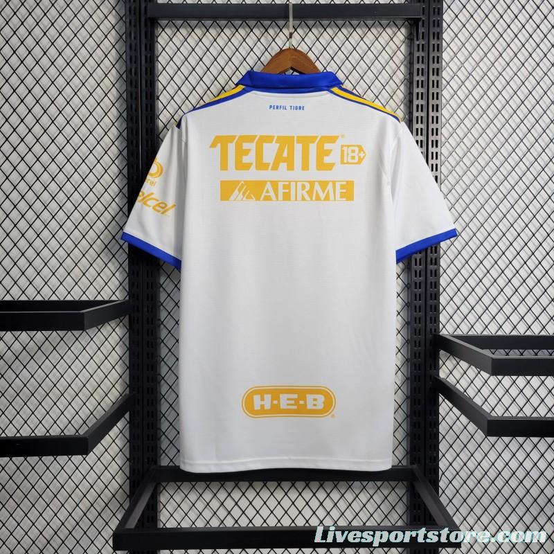 22-23 Tigres UANL Third White Jersey